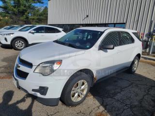 2015 Chevy Equinox SUV, white, for parts/project. Body and interior in great shape. Needs towing; title in hand.