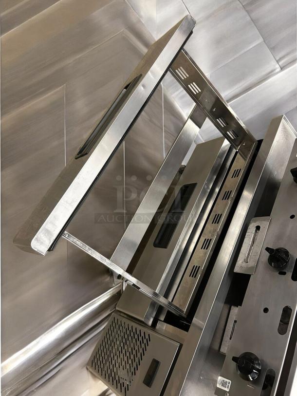 Pristine Blue Air BACB48M refrigerated chef base in stainless steel, two drawers, tested and working, 115V.