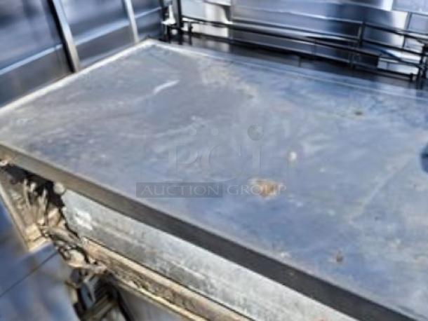 Commercial Grade stainless steel refrigerated chef base with 2 drawers, 115V. Excellent condition, fully tested and working.