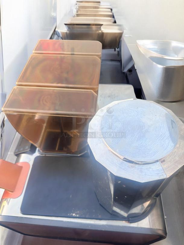 Thermoplan AG Mastrena II espresso machine in pristine condition, 240V, fully tested, stainless steel finish, superautomatic system.