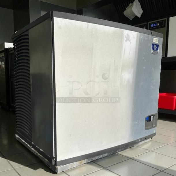 Manitowoc IYT0900A 865 lb. air-cooled half dice ice machine head, stainless steel, tested and working.