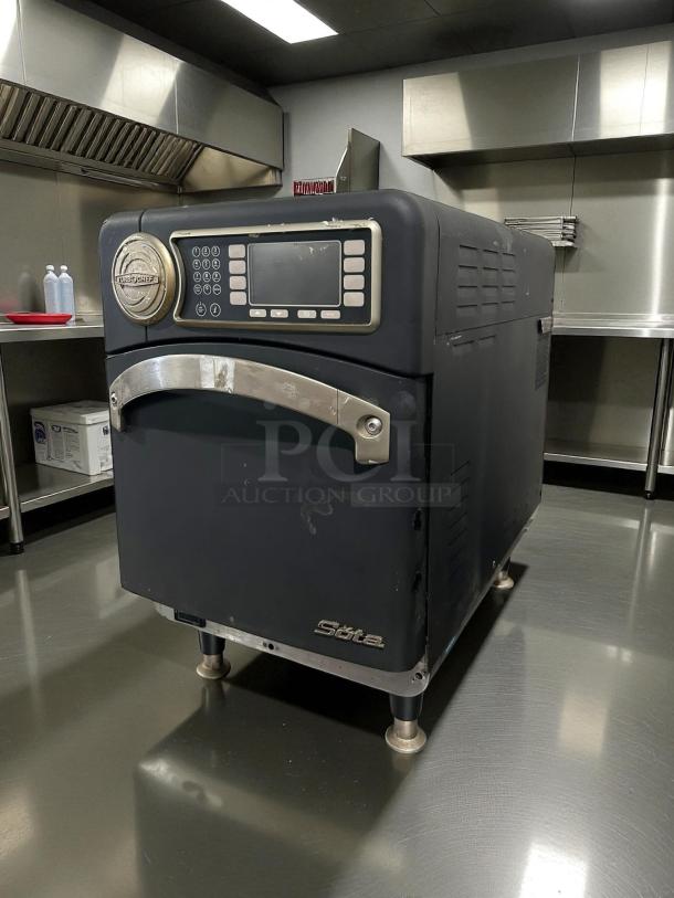 TurboChef Sota rapid cook ventless oven, excellent condition, single mag electric, one-touch controls, 208/240V, 1 phase.