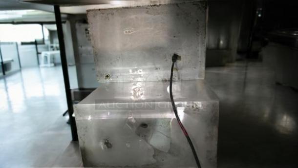 True TFM-29FL flat lid freezer, 6.3 cu. ft., excellent condition, 115V, visible wear on surface, located indoors.