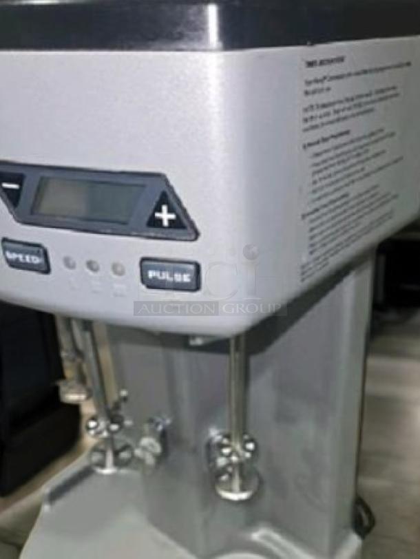 Waring WDM300TX triple spindle drink mixer, superb condition, with control buttons, 120V, fully tested and working.