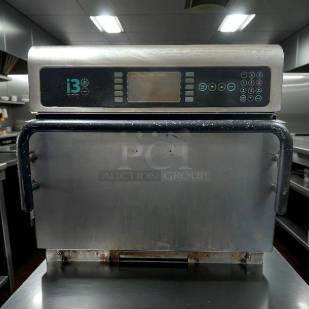 TurboChef I3 Rapid Cook 23" convection/microwave oven, excellent condition, tested and working, visible control panel and logo.