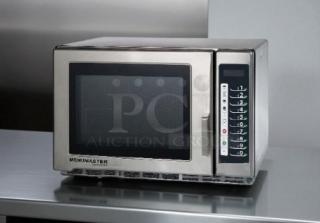 Great Condition - MENUMASTER MFS18TS 208-240VOLT 60HZ COMMERCIAL MICROWAVE OVEN - Tested and Working! - Item #1216932