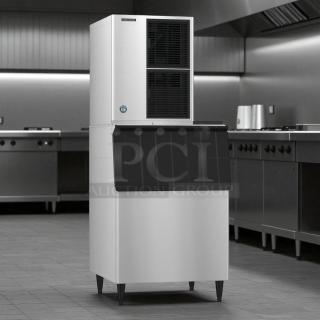 Excellent Condition - Hoshizaki KM-515MAH Crescent Cuber Icemaker, Air-cooled - Tested and Working! - Item #1216954