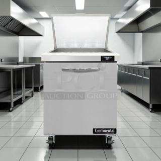 Great Condition - Continental Refrigerator SW27-N-12M 27