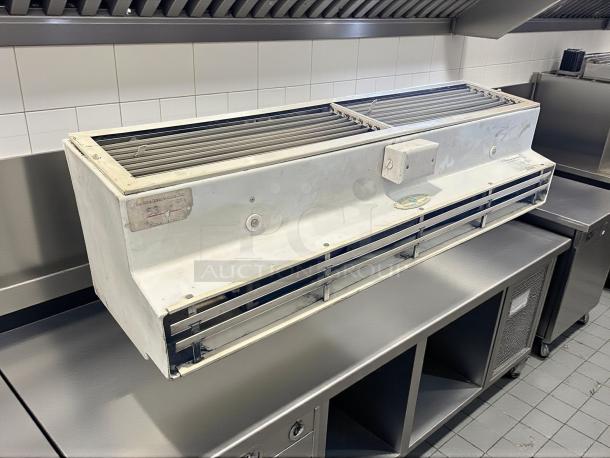 Mars STD248-1UA-OB/99-014, 48" unheated air curtain in excellent condition, tested and working. Visible labels and markings.