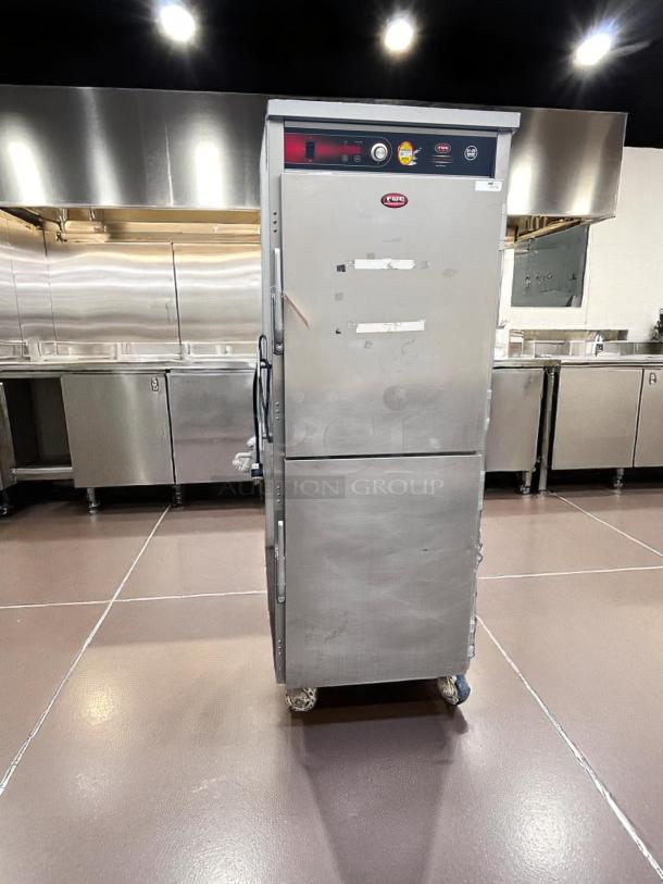 FWE UHST-13-OTB heated holding cabinet in excellent condition, 120V, fully tested, with controls and labeling visible.