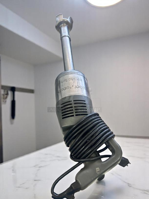 Robot Coupe MP 350 Turbo immersion blender in excellent condition, fully tested and working, Model MP 350 Turbo, with cord.