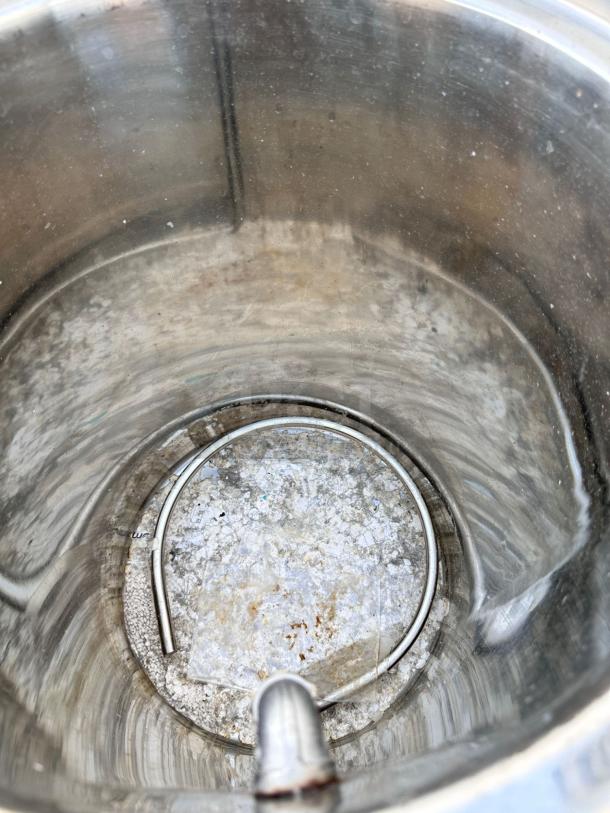 Wellborn BS-65L2 double-tank electric boiler in excellent condition, 220V, stainless interior, fully tested and working.