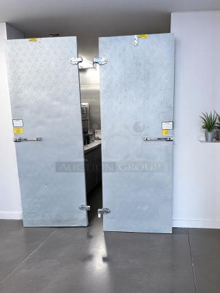 Great Find! – Norlake Walk-In Cooler Double Door Unit – Heavy-Duty Insulated Panels – Fully Tested & Working! - Item #1216593