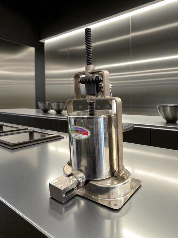 Heavy-duty Kabab-O-Matic commercial kebab maker in excellent condition. Stainless steel, tested, and fully functional.