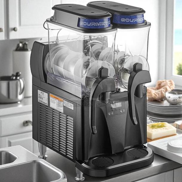 Bunn Ultra-2 dual hopper frozen drink machine, superb condition, model 34000.0123, fully tested and working.