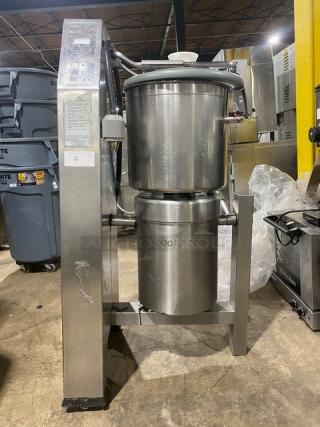 Robot Coupe Commercial Stainless Steel Electric Powered 2-Speed 49.5 Qt. / 45 L. Vertical Cutter/Mixer Food Processor Machine! Model: BLIXER45 SN: 3520111113D-02! 208-240V 3 Phase! - Item #1217438