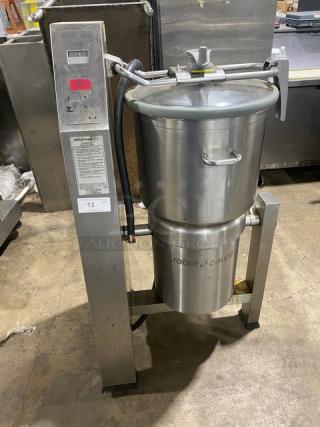 Robot Coupe Commercial Stainless Steel Electric Powered 2-Speed 66.5 Qt. / 60 L. Vertical Cutter/Mixer Food Processor Machine! Model: R60 SN: 6290113313J-05! 208-240V 3 Phase! - Item #1217443