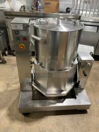 Commercial Stainless Steel Electric Powered Heavy Duty 2-Speed Cutter/Mixer Food Processor Machine! - Item #1217446