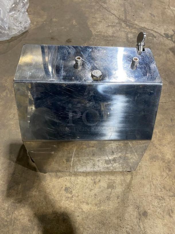 American Eagle AE-G22NM stainless steel electric motor unit with #12 hub, visible scuffs. Model number on label.