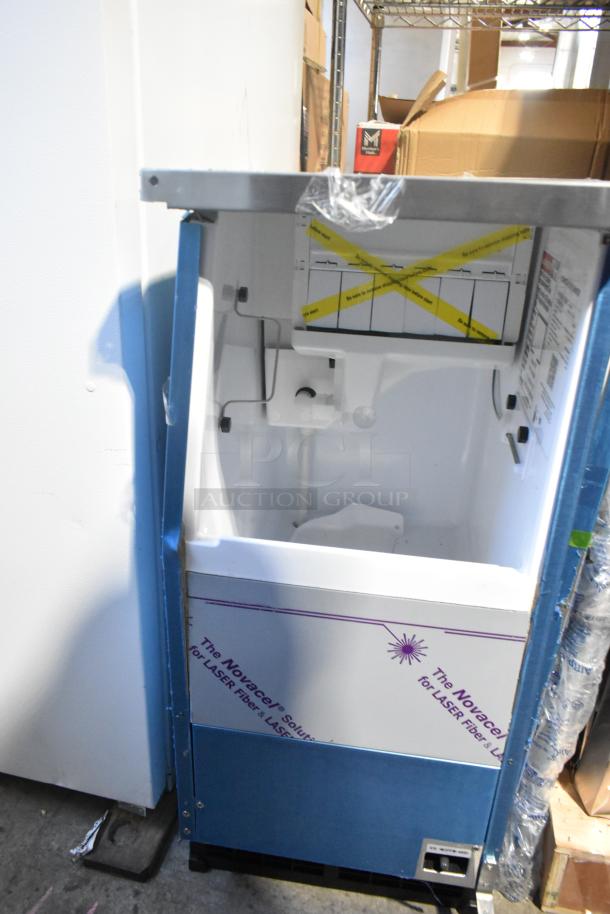 BRAND NEW 2025 Hoshizaki AM-50BAK undercounter ice machine, 27 lb. bin, 54 lb. capacity, 115 volts, slight scratches.