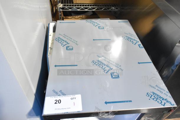 BRAND NEW 2025 Hoshizaki AM-50BAK Undercounter Ice Machine, 27 lb bin, 54 lb capacity, 115 volts, 1 phase, protective film.