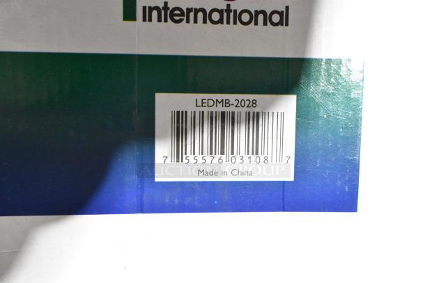 5 new Update LEDMB-2028 LED Write On Boards in packaging. Label shows model and barcode, made in China.