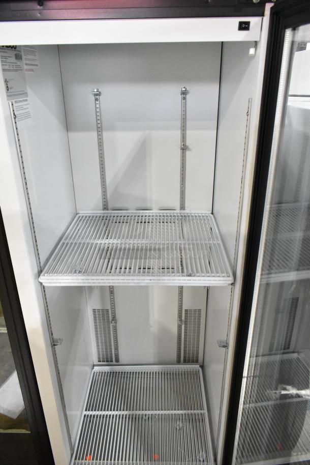 2019 Habco SE18 commercial cooler, single door, poly-coated racks, excellent condition, 115V, 1 phase, model SE18.