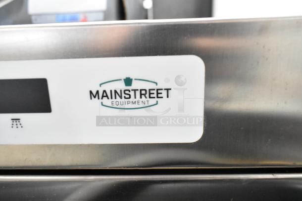 Mainstreet 541HTUC30 Stainless Steel Undercounter Dishwasher, brand new, minor scratches, 208/240V, 1 Phase.