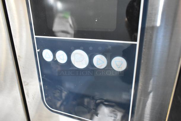 2023 Alto Shaam QC2-40 stainless steel commercial blast chiller control panel with function buttons, in used condition.