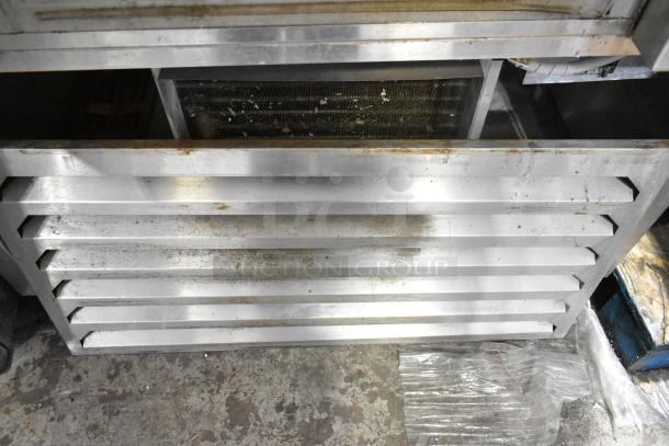 2023 Alto Shaam QC2-40 stainless steel commercial quickchiller with visible wear. Model QC2-40.