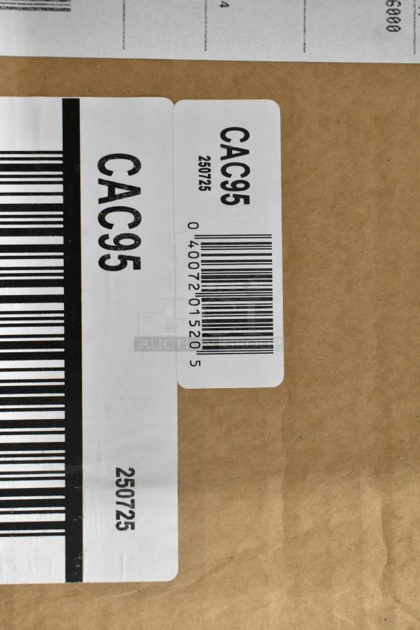 Brand new Waring CAC95 The Raptor 64 oz. blender jar, scratch and dent condition. Visible label with barcode and CAC95 marking.
