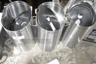 3 BRAND NEW SCRATCH AND DENT! Bunn 34100.0002 TDO-4 4 Gallon Iced Tea Dispenser with Brew-Through Lid. 3 Times Your Bid! - Item #1217143