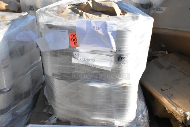 Pallet of Clark PERF Printed RS 420mm dry ice, brand new scratch and dent, wrapped with visible labels and tags.