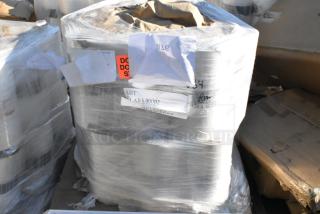 BRAND NEW SCRATCH AND DENT! Pallet Lot of Rolls of Clark PERF Printed RS 420mm Bags for Dry Ice . - Item #1217177