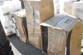 3 BRAND NEW SCRATCH AND DENT! Items Including Sturdy Chair Youth Seat, 164BMCAGRNBK Jade Green Bar Stool. 3 Times Your Bid! - Item #1217180