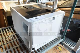 Brother HL-LB360CDW countertop printer, white, 120V, 1 phase. Model: HL-LB360CDW. Appears in good condition with external label.