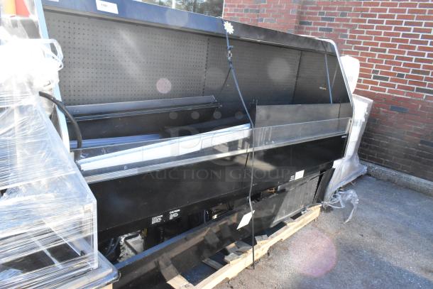 2016 Hill Phoenix C000072997CF8 Metal Commercial Merchandiser, black finish, 120V, 1 phase, used condition.