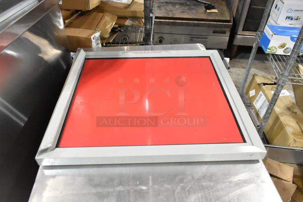 Brand new Avantco 177HTIS1812 undercounter heated cabinet with solid door, commercial casters. 120V, scratch and dent.