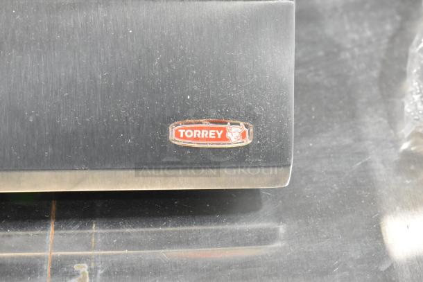 Tor Rey PPC-5/10 10 lb. digital portion control scale, new condition, minor scratches, Tor Rey logo visible.