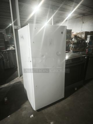 GE 14.1 Cu. Ft. Frost-Free Garage-Ready Upright Freezer - Item #1217824
