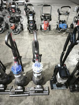 Dyson Ball Multi Floor 2 vacuum, model UP19, in good condition with visible labels, featuring Dyson’s distinctive design.