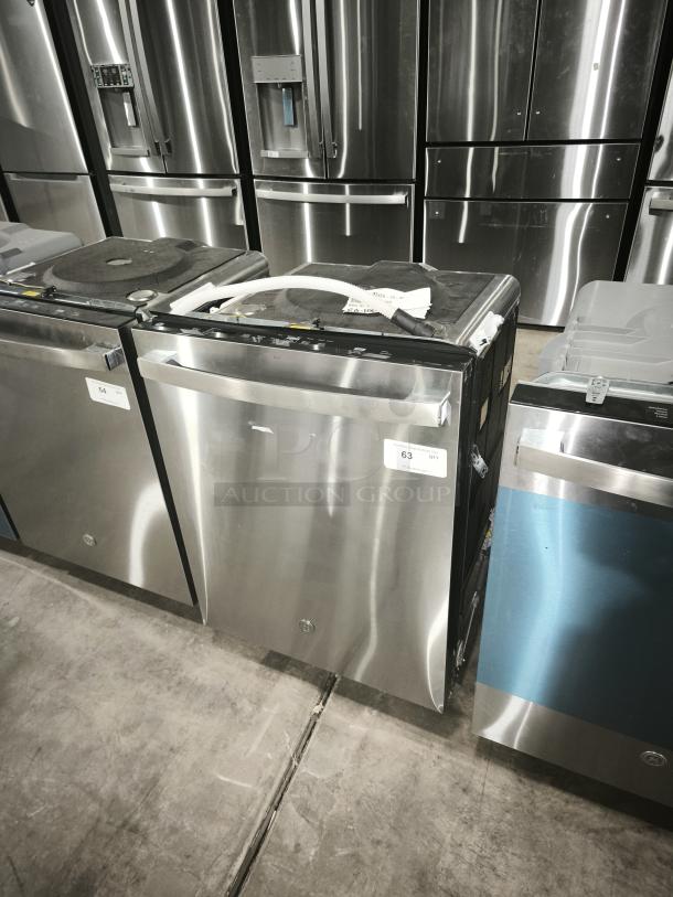 NEW GE 24" Smart Built-In Top-Control Dishwasher, Model PDT795SYVFS, with 3rd Rack, UltraFresh System, Microban Technology, new condition.