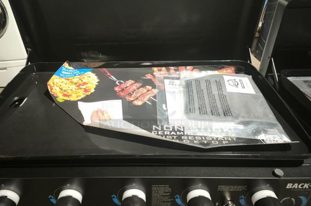 Brand new Pit Boss PB5BGD2 Ultimate 5-Burner griddle. Features non-stick ceramic coating and rust-resistant cooktop.