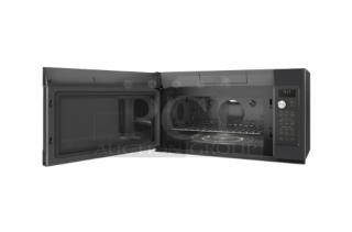 Brand new GE Café 1.7 cu ft convection over-the-range microwave, model CVM9179ELDS, with convection cooking feature.