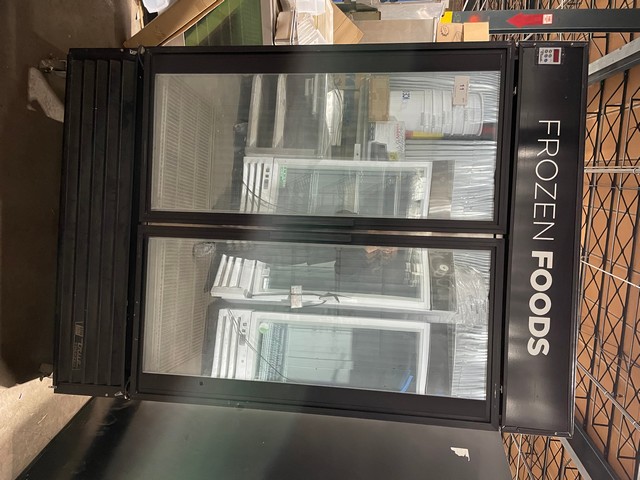 True GDM-49F glass door merchandiser freezer