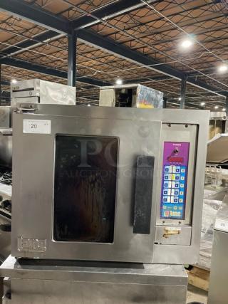 Lang Commercial Stainless Steel Electric Powered Half-Size Convection Oven! With Digital Control! With Wired Oven Rack! Model: EHS-C SN: BK-03956! 208V1/3 Phase! - Item #1217654