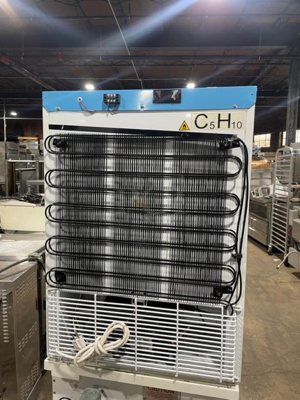 Accucold Pharma-Vac ARS6PV medical-grade refrigerator, ADA height, medical-grade, with poly-coated wired racks, 110V.