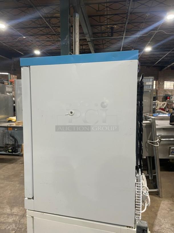 Accucold ARS6PV medical-grade refrigerator, white, single-door, ADA height, with poly-coated wire rack, 110V.