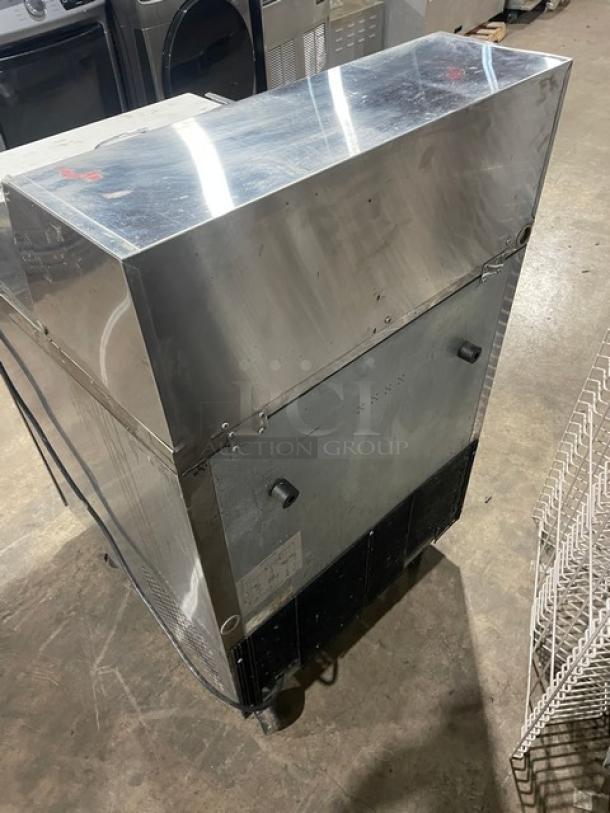 Turbo Air M3 Series refrigerated prep table, stainless steel, model MST2822, with cutting board, on casters, 115V.