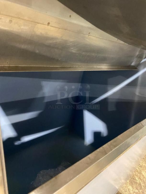 Ice-O-Matic ICE0500FA5 stainless steel ice maker, commercial-grade, Energy Star certified, air-cooled, on legs.